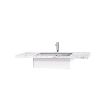 Bänkskiva Miller Badrum Sten 100 Inkl Underlimmat Porslinstvättfat