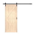 Ladugårdsdörr Mirror Line Loft Obehandlad