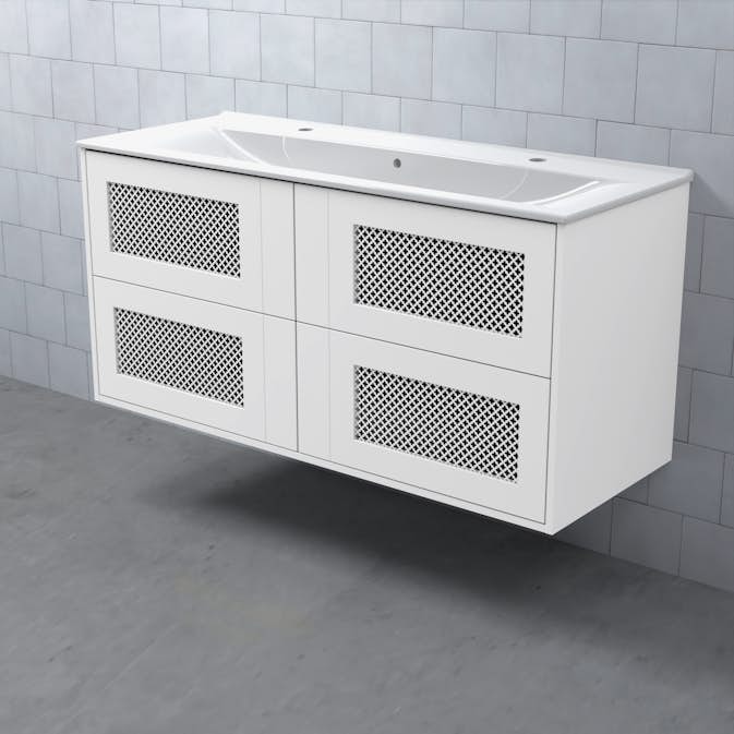 Tvättställsskåp Björbo Badrum Mejda Hög 120