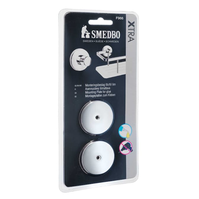 Monteringsfäste Smedbo för Flytande Lim
