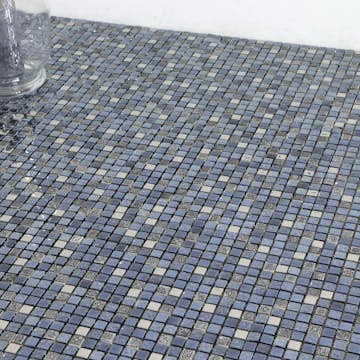 Mosaik Tenfors Maui Hematite 1,5x1,5 cm