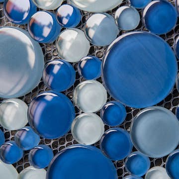 Mosaik Tenfors Splash Blue 30x30 cm