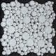 Mosaik Tenfors Splash White 30x30 cm