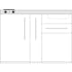 Minikök Intra Trend Premiumline MP-120A Keramikhäll