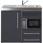 Minikök Intra Premiumline MPM-100 Med Häll, Mikro & Lådor