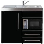 Minikök Intra Premiumline MPM-100 Med Häll, Mikro & Lådor