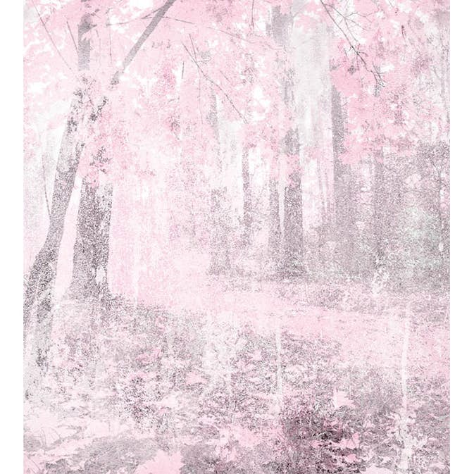 Fototapet Dimex Pink Forest Abstract
