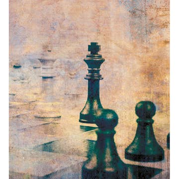 Fototapet Dimex Chess Abstract