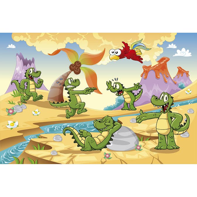 Tapet Dimex Crocodiles