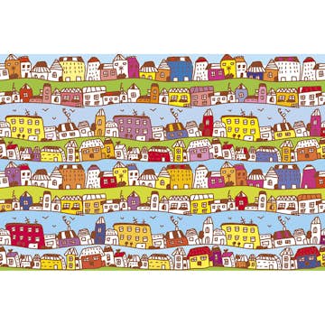 Tapet Dimex Houses In Town