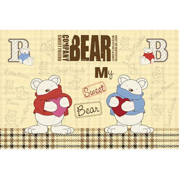 Tapet Dimex Teddy Bear