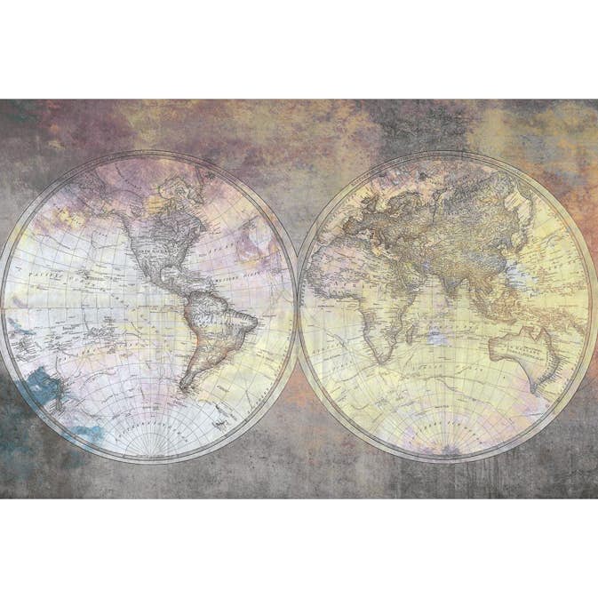 Fototapet Dimex World Map Abstract I