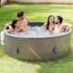Uppblåsbart Spabad Mspa Mono Frame F-MO082WE 144 Jets med Lock