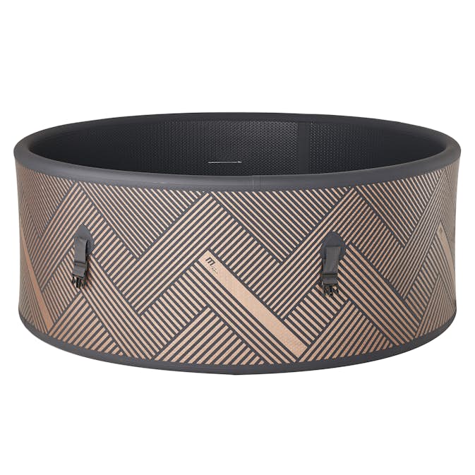 Uppblåsbart Spabad Mspa Mono Frame F-MO082WE 144 Jets med Lock