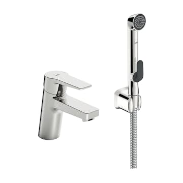 Tvättställsblandare Oras Twista 3812F med Bidetta Handdusch