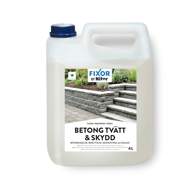 Betongtvätt & Skydd Nitor 4l