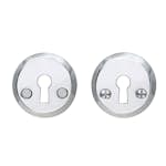 Nyckelskylt Beslagsboden B720 Blankpolerad Nickel