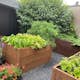Odlingslåda Flexigarden Cortenplåt 2 mm 800x1200x600 mm