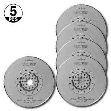 Starlock CMT Orange Tools Ø85mm BIM Trä/metall 5 st