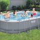 Poolpaket Bestway Power Steel Oval 4,88 x 3,05 m