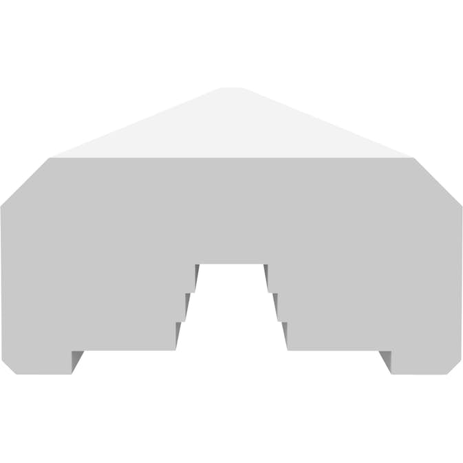 Över/Underliggare Jabo 2400x95x45 mm