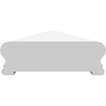 Över/Underliggare Jabo Grundmålad 2400x140x45 mm