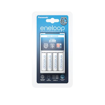 Batterikit Panasonic Smart Snabbladdare inkl. 4xAA 1900mAh