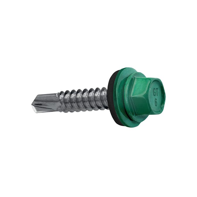 Sandwichpanelskruv Gunnebo Fastening GT6 ELFÖRZINKAD 6,3x25 Med bricka