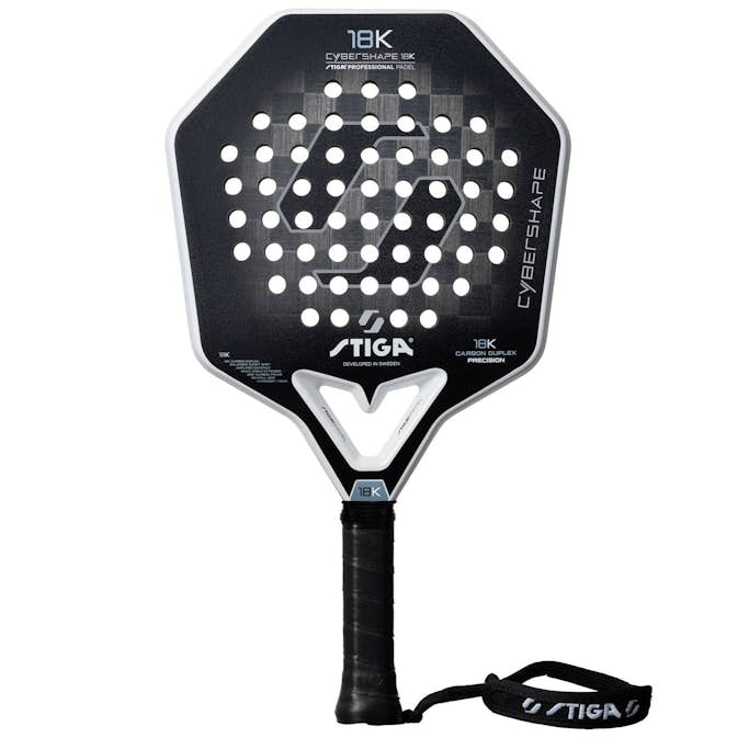 Padelracket Stiga Sports 18K Cybershape