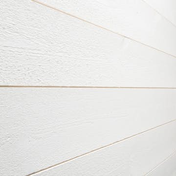 Panel Ändspont Baseco Finsågad Vit Spår