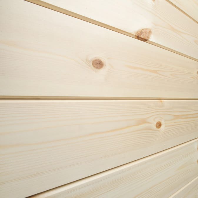 Panel Ändspont Baseco Obehandlad V-Fas