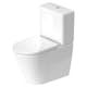 Toalettstol Duravit D-Neo 200209 Rimless med Mjukstängande Hårdsits