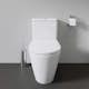 Toalettstol Duravit D-Neo 200209 Rimless med Mjukstängande Hårdsits