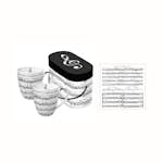 Gåvoset Paperproducts Design Adagio 2 st Mugg 35 cl + Servett