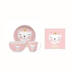 Barnservis Paperproducts Design Happy Cat 3 Delar + Servett