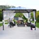 Pergola gop Palermo 3000 13 m² med Takventil