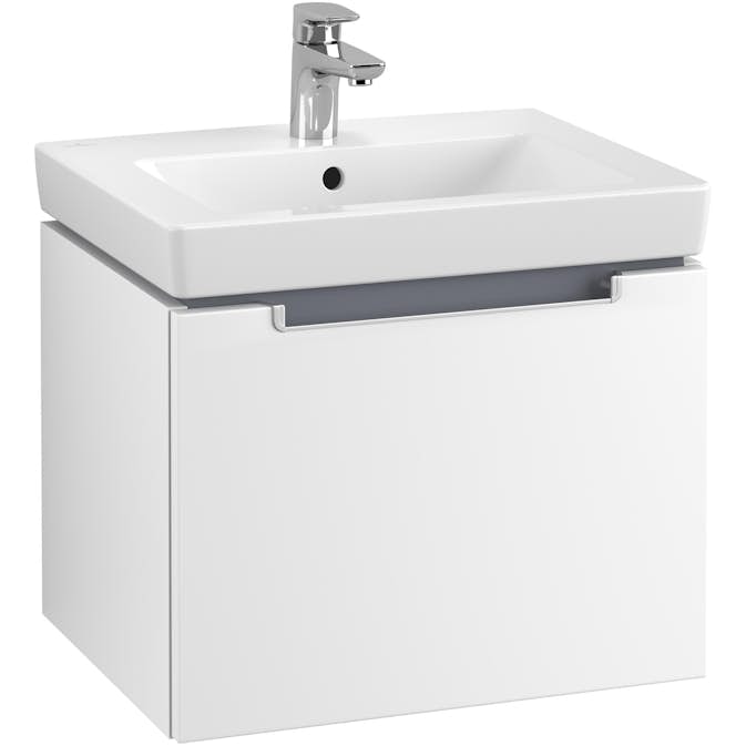 Tvättställsskåp Villeroy & Boch Subway 2.0 med 1 Låda