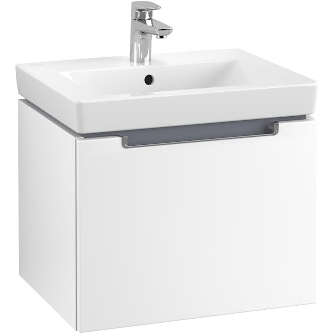 Tvättställsskåp Villeroy & Boch Subway 2.0 med 1 Låda
