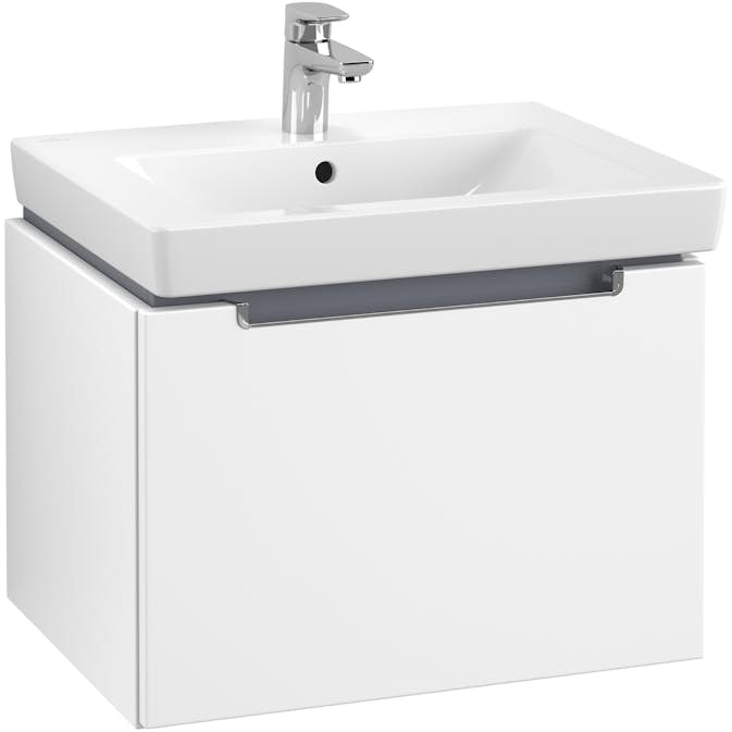 Tvättställsskåp Villeroy & Boch Subway 2.0 med 1 Låda