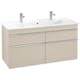 Tvättställsskåp Villeroy & Boch Venticello 115 cm med 4 Lådor för Skåpstvättställ