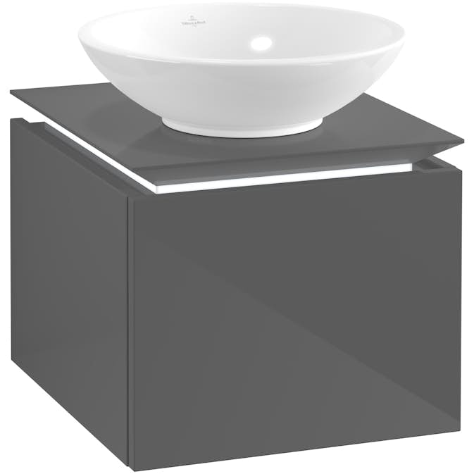 Tvättställsskåp Villeroy & Boch Legato Kompakt 450 med 1 Låda för Ytmonterat Tvättställ