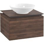 Tvättställsskåp Villeroy & Boch Legato Kompakt 600 med 1 Låda för Ytmonterat Tvättställ