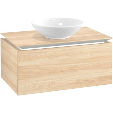 Tvättställsskåp Villeroy & Boch Legato Kompakt 800 med 1 Låda för Ytmonterat Tvättställ