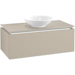 Tvättställsskåp Villeroy & Boch Legato Kompakt 1000 med 1 Låda för Ytmonterat Tvättställ