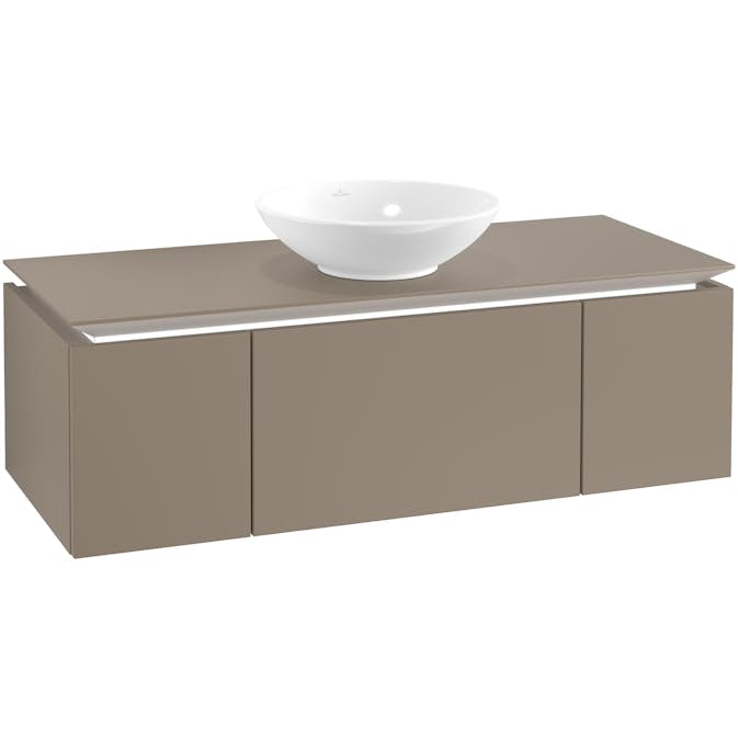 Tvättställsskåp Villeroy & Boch Legato Kompakt med 3 Lådor för Ytmonterat Tvättställ från Övriga V&B Serier