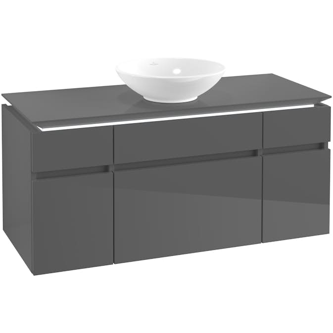 Tvättställsskåp Villeroy & Boch Legato med 5 Lådor för Ytmonterat Tvättställ från Övriga V&B Serier