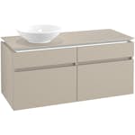 Tvättställsskåp Villeroy & Boch Legato 1200 med 4 Lådor för Ocentrerat Ytmonterat Tvättställ