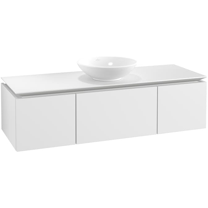 Tvättställsskåp Villeroy & Boch Legato Kompakt med 3 Lådor för Ytmonterat Tvättställ från Övriga V&B Serier