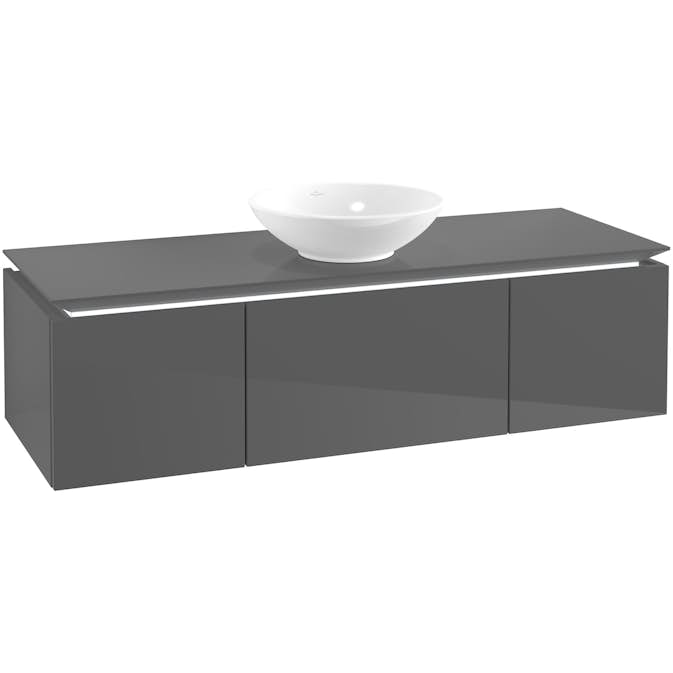 Tvättställsskåp Villeroy & Boch Legato Kompakt med 3 Lådor för Ytmonterat Tvättställ från Övriga V&B Serier