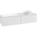 Tvättställsskåp Villeroy & Boch Legato Kompakt 1600 med 2 Lådor för Ocentrerat Ytmonterat Tvättställ från Övriga V&B Serier